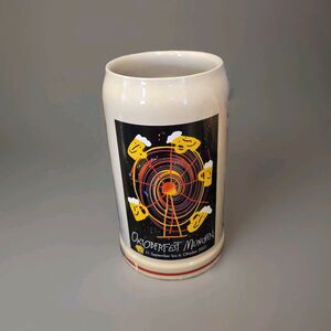2002 Oktoberfest Munchen Rastal 1Liter Beer Stein Mug Munich Germany Vtg